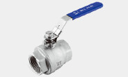2pc Stainless Steel flange type floating Ball Valves