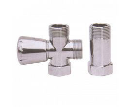 polished brass angle valve