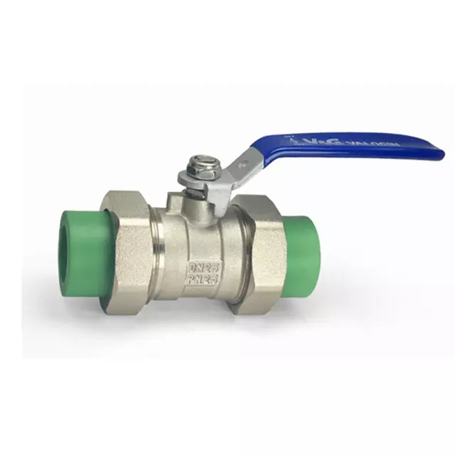 PPR Double Union Ball Valve Pipe Fitting