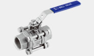 3 piece stainless steel ball valve
