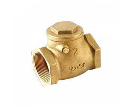 Brass Horizontal Swing Check Valve