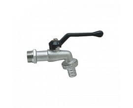 Brass garden tap