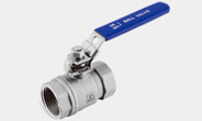 2 piece stainless steel ball valve